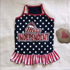 Patriotic Miss Independent Stars & Stripes Tank